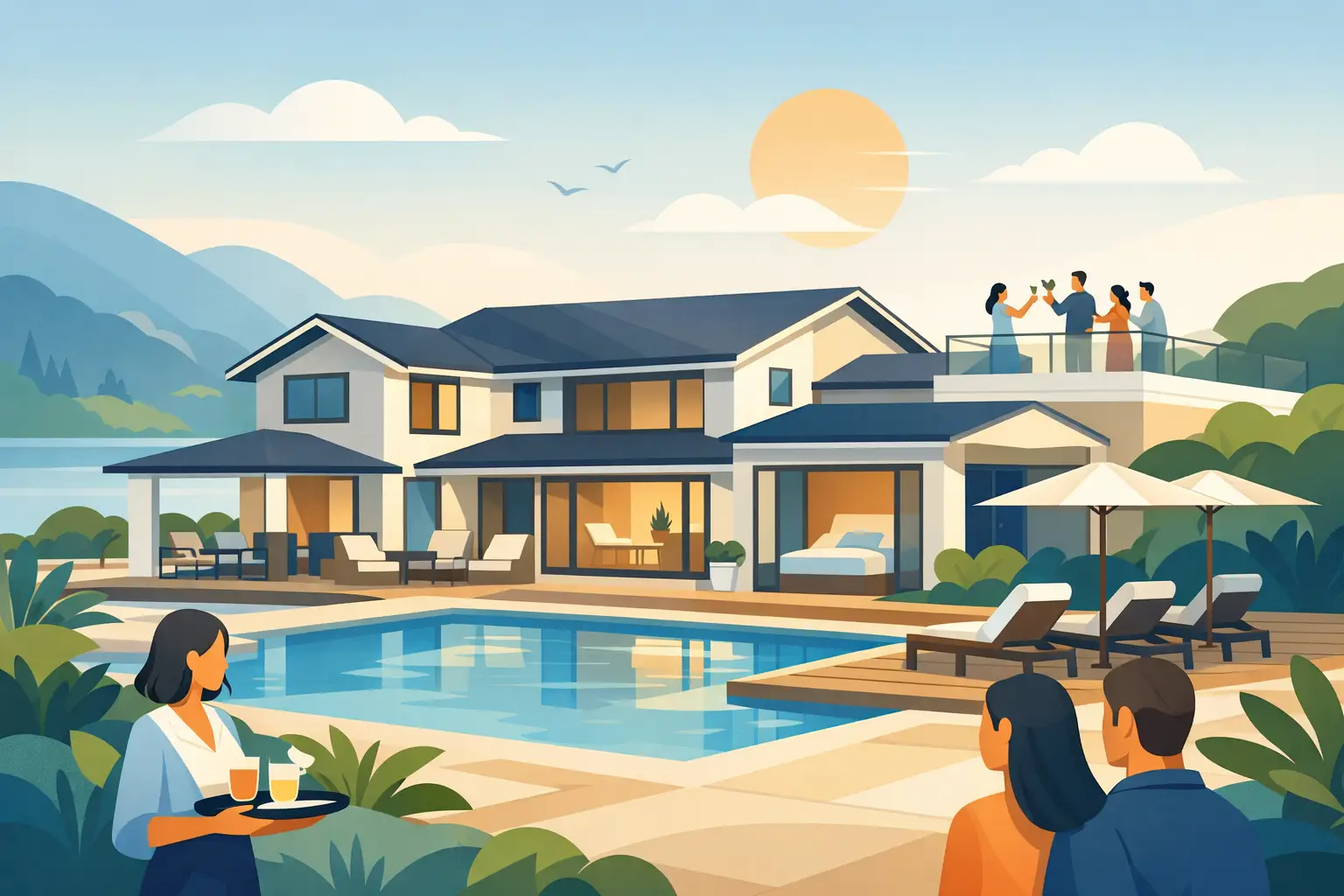 Hosting a Six Bedroom Retreat Made Easy