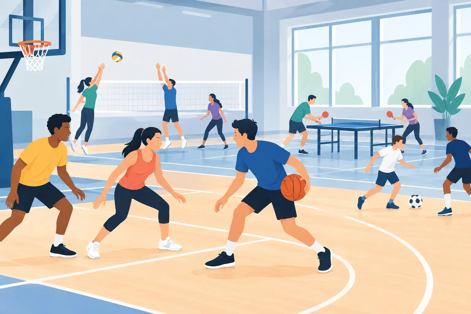 Planning Indoor Sports Games for Every Group