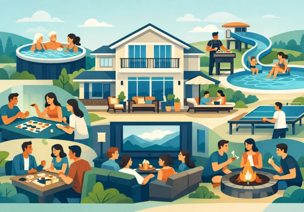 Reunion House Amenities That Keep Everyone Happy